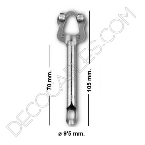 Tija Metálica para Lámpara (Varios colores) 19 Tija para lámparas