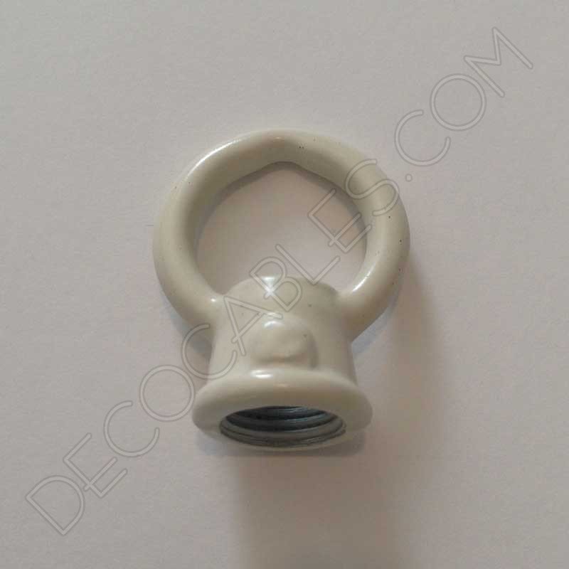 Asas para lámparas en color marfil Asas para lámparas en color marfil