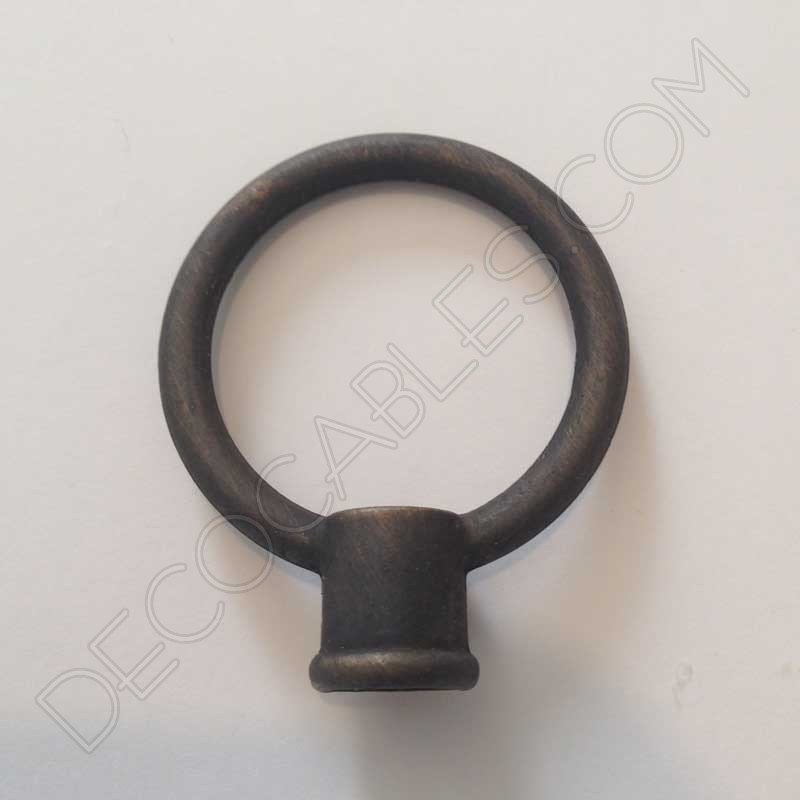 Anillas para lámparas en color anticuario Anillas para lámparas en color anticuario