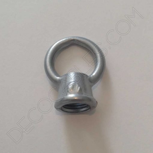 Asas para lámparas en color plata