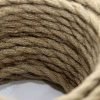 Cable de cuerda de cáñamo de 3 hilos (3x0,75mm²) 16 Cable trenzado de cuerda de cáñamo 3 hilos