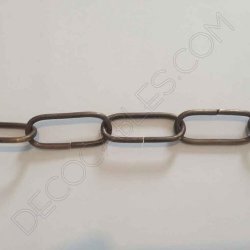 Cadena Metálica para Lámpara (Varios colores) 16 Cadenas para lámparas color anticuario