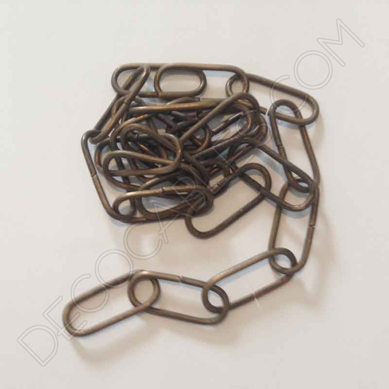 Cadenas para lámparas color anticuario Cadenas para lámparas color anticuario