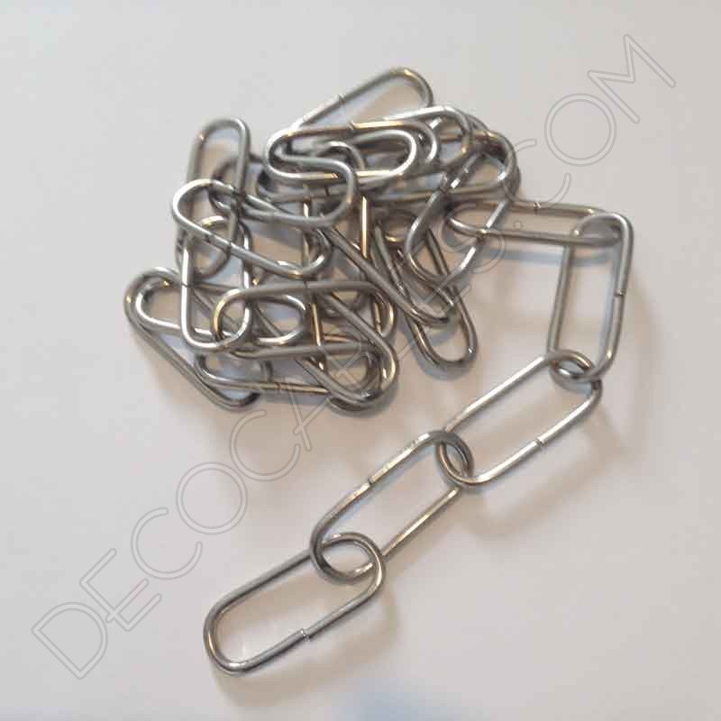 Cadenas para lámparas cromadas Cadenas para lámparas cromadas