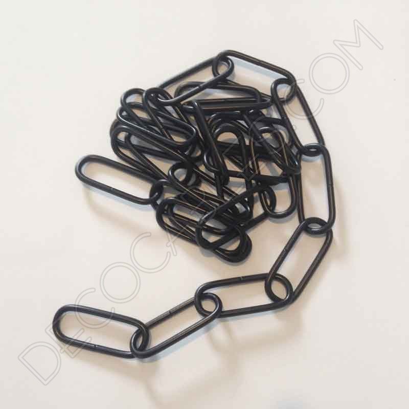 Cadenas para lámparas color negro Cadenas para lámparas color negro