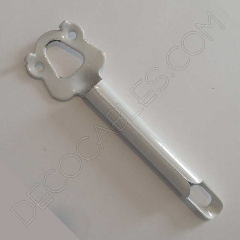 Tija para lámparas color blanco Tija para lámparas color blanco