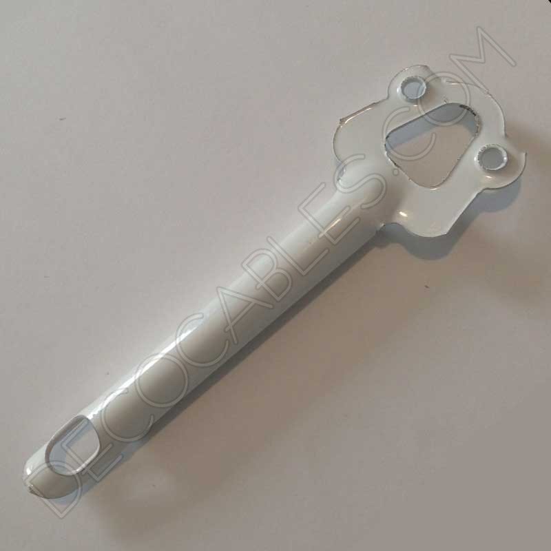 Tija para lámparas color blanco Tija para lámparas color blanco