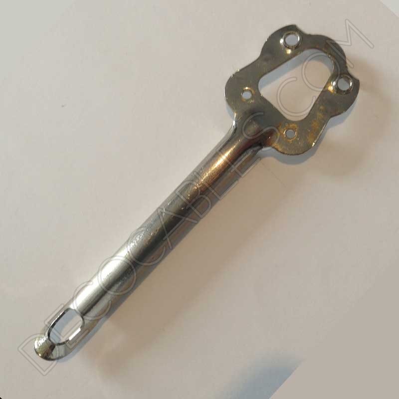 Tija para lámparas color cromado Tija para lámparas color cromado