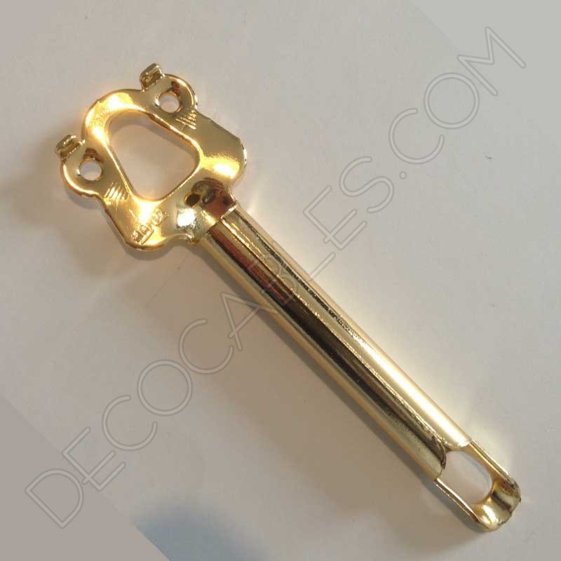 Tija para lámparas color dorada Tija para lámparas color dorada