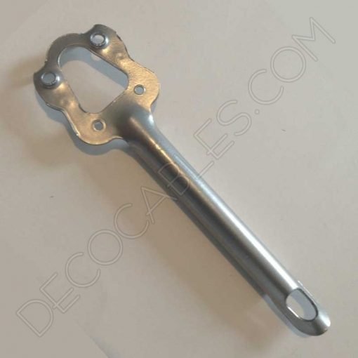 Tija Metálica para Lámpara (Varios colores) 3 Tija para lámparas color plata