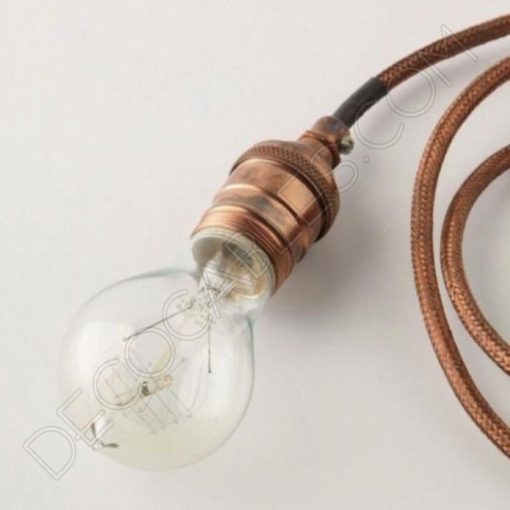 Cable eléctrico forrado de hilo metálico 2x0.75 (Cobre) 5 Cable eléctrico metálico en color cobre