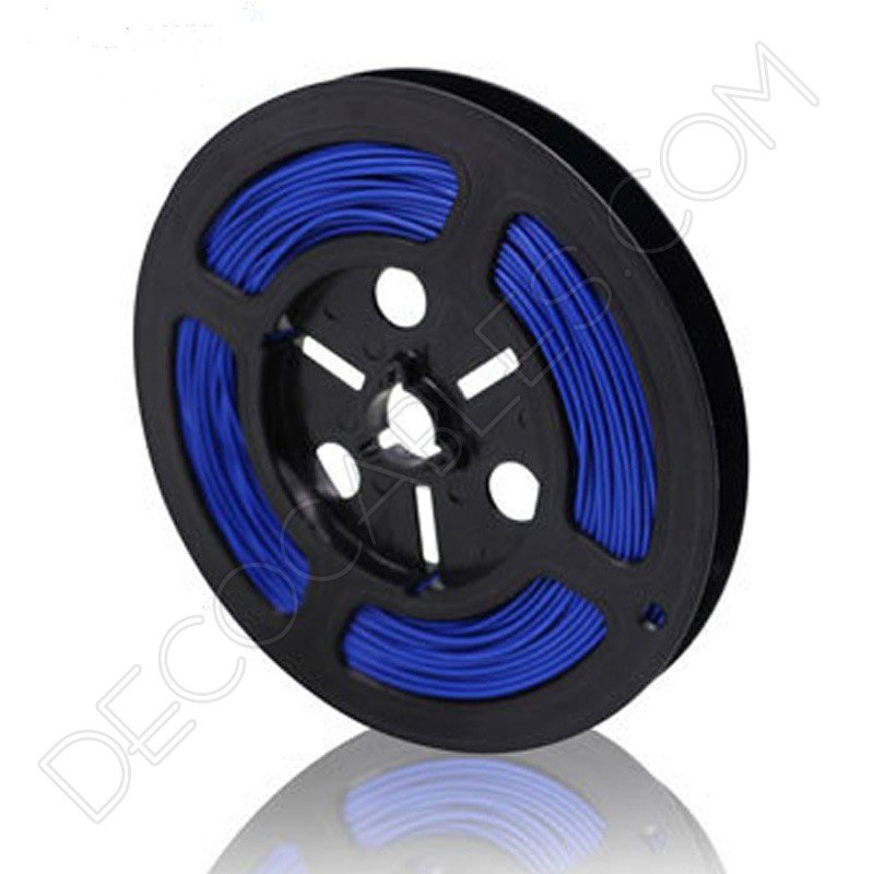 Cable eléctrico de silicona azul Cable eléctrico de silicona azul