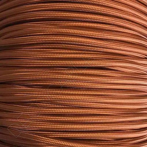 Decocables. Tienda de cables, de bombillas y de lámparas 51 Cable de tela marrón claro