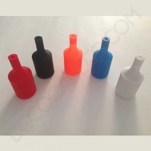 Portalámpara de silicona varios colores