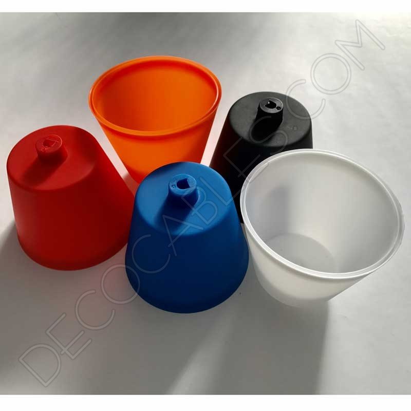 Florón de silicona para lámpara varios colores Florón de silicona para lámpara varios colores