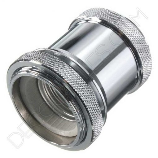 Portalámparas vintage metálico serie Oro 24 Portalámparas vintage metálico para pantalla serie Oro varios color Cromado