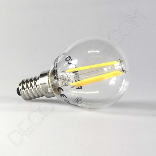 Bombilla Filamento Led Esférica 5 Bombilla de filamento led esférica casquillo E14