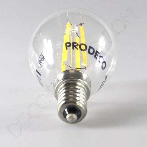 Bombilla Filamento Led Esférica 4 Bombilla de filamento led esférica casquillo E14