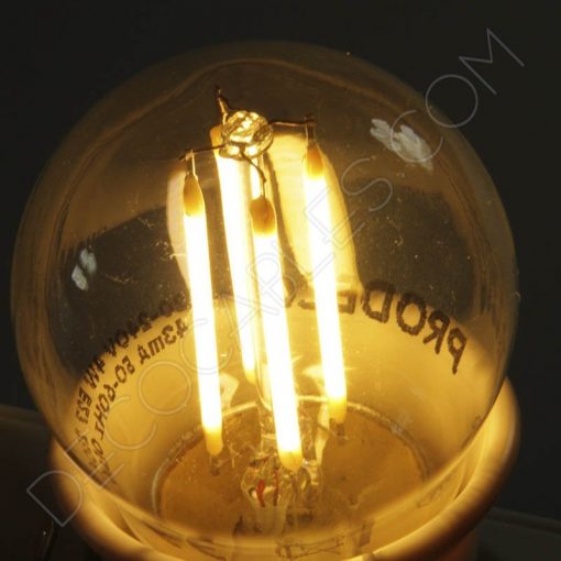 Bombilla Filamento Led Esférica 6 Bombilla de filamento led esférica casquillo E14