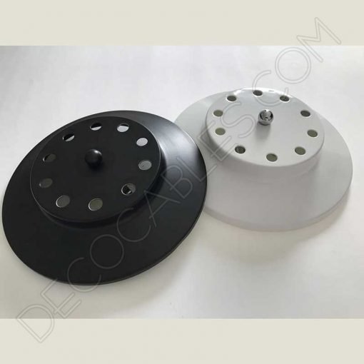 Soporte para lampara araña de techo blanco 10 salidas