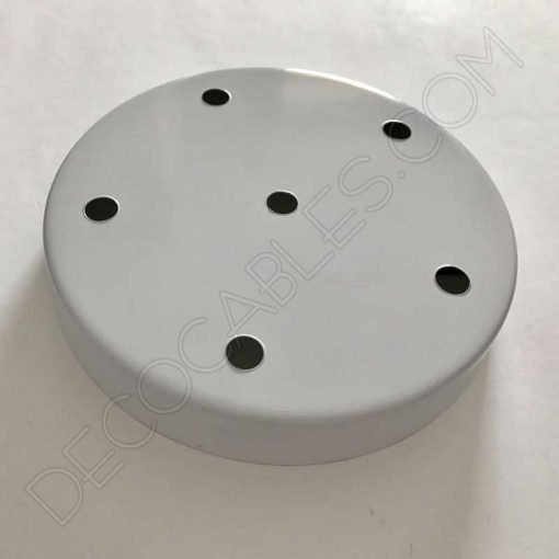 Soporte de techo grande 6 agujeros blanco