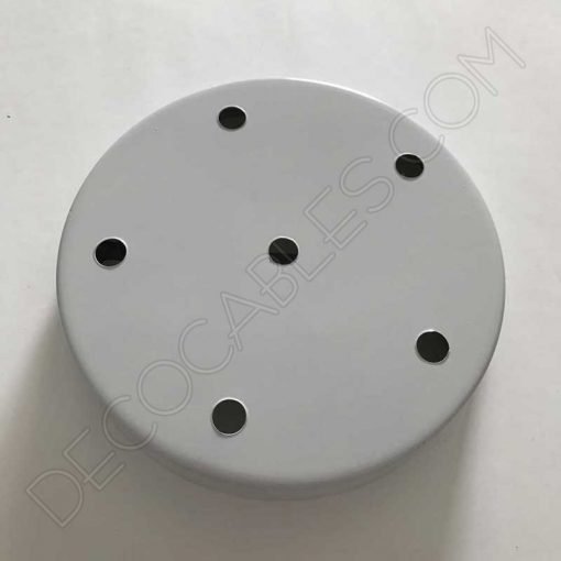 Soporte de techo grande 6 agujeros blanco
