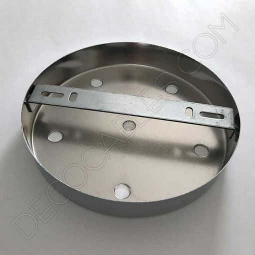 Soporte de techo grande 6 agujeros cromado