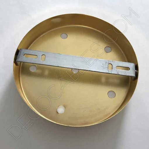 Soporte de techo grande 6 agujeros dorado