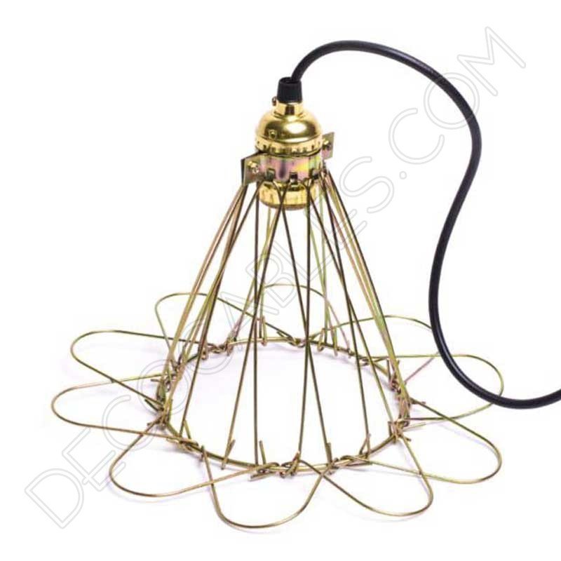 Jaula decorativa Retro dorada Jaula decorativa Retro dorada