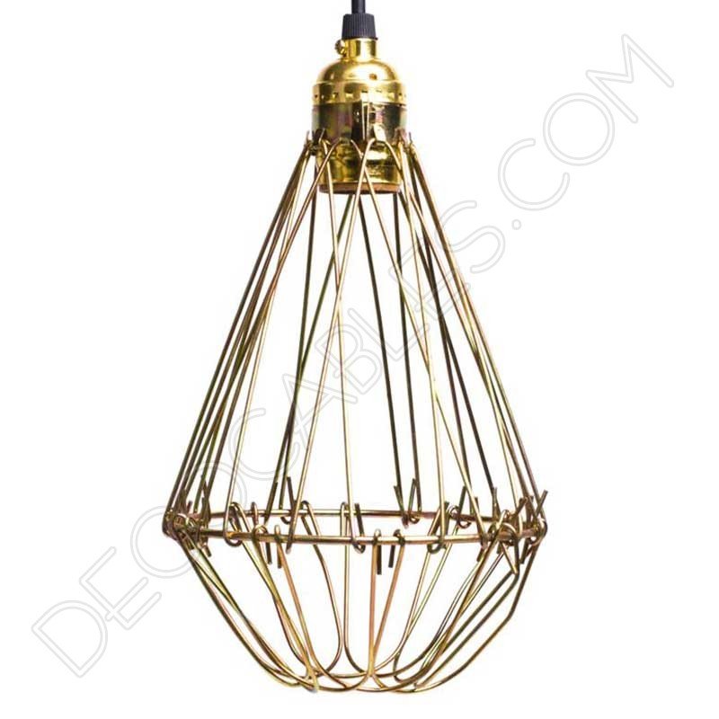 Jaula decorativa Retro dorada Jaula decorativa Retro dorada