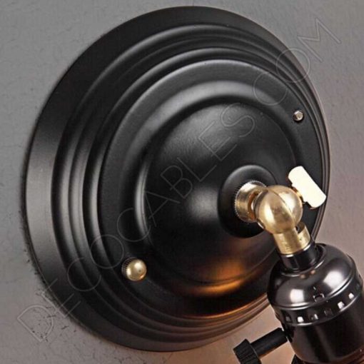 Lámpara Vintage de pared modelo jaula