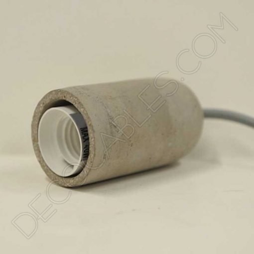 Portalámparas de hormigón ligero