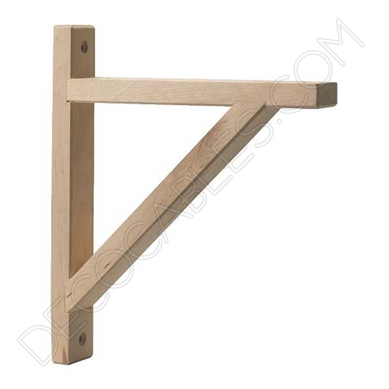 Escuadra de madera para lámpara Escuadra de madera para lámpara