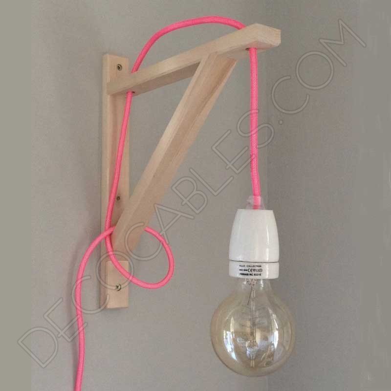 Escuadra de madera para lámpara colgante Escuadra de madera para lámpara colgante