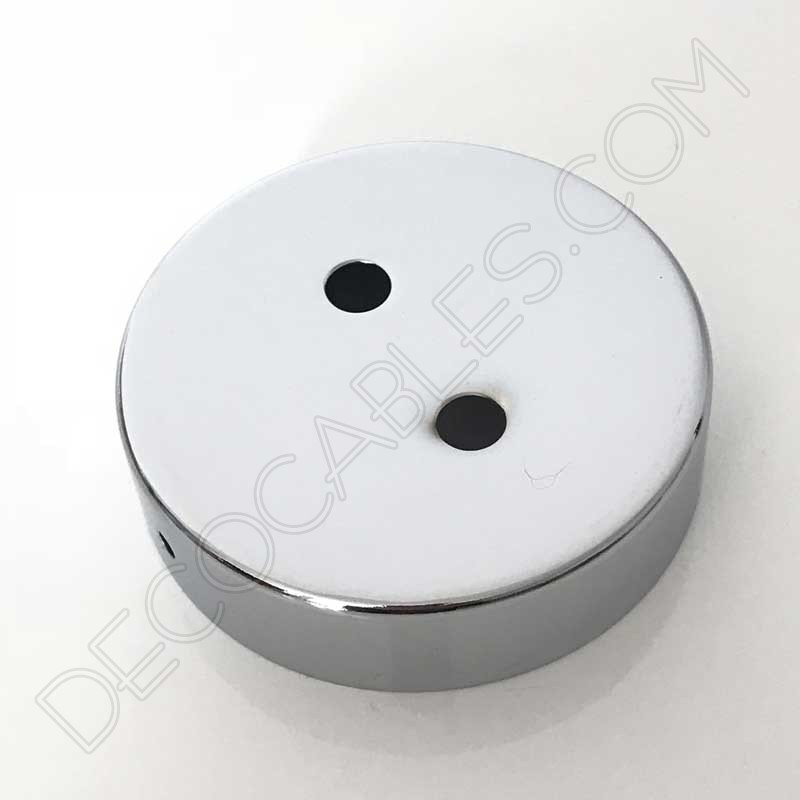 Soporte de techo metálico para lámpara de dos orificios Soporte de techo metálico para lámpara de dos orificios