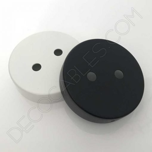 Soporte de techo para lámpara de 2 orificios (varios colores) 7 Soporte de techo para lámpara de 2 orificios (varios colores) 2