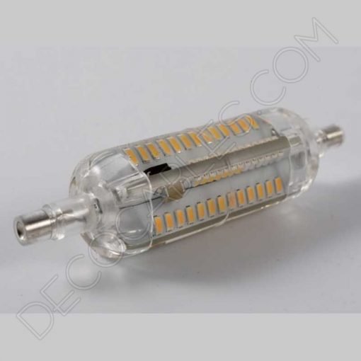 Bombilla lineal led corta 78 milímetros