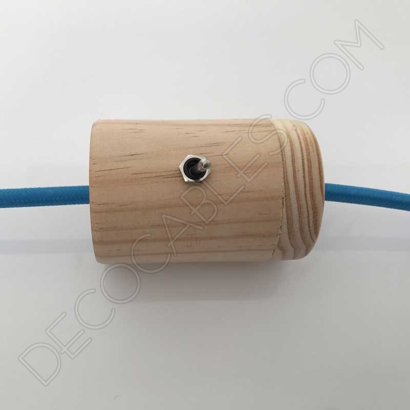 Interruptor de paso de madera para lámparas Interruptor de paso de madera para lámparas