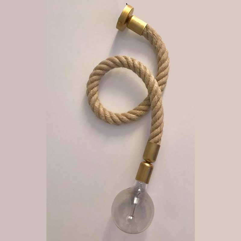Lámpara colgante de soga gruesa 30mm Lámpara colgante de soga gruesa 30mm