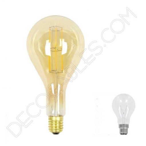 Bombilla filamento Led Gigante modelo Pera 6 Bombilla filamento Led Gigante modelo Pera