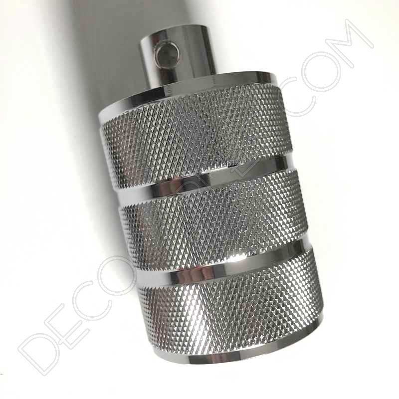 Portalámparas metálico Serie Lujo Cromo Portalámparas metálico Serie Lujo Cromo