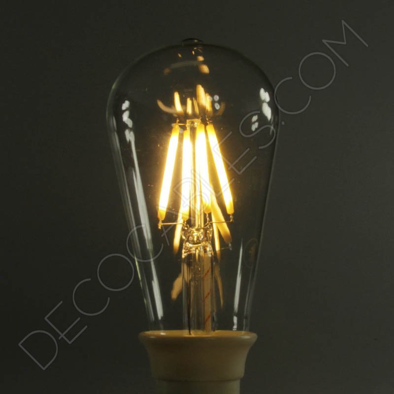 Bombilla filamento led pebetero E27 Bombilla filamento led pebetero E27