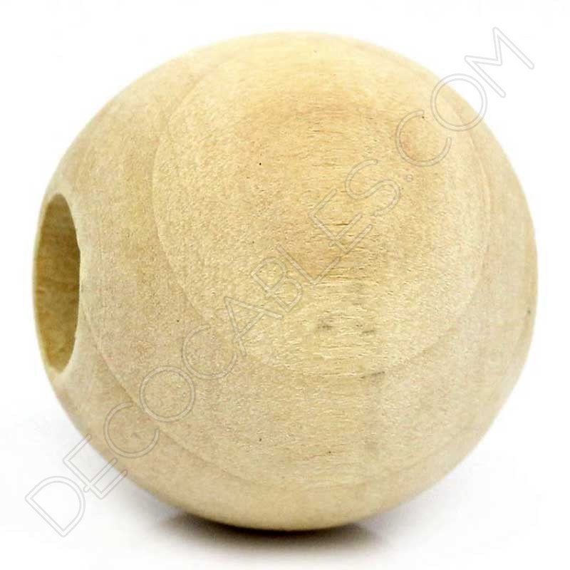 Bola de madera para cable Bola de madera para cable
