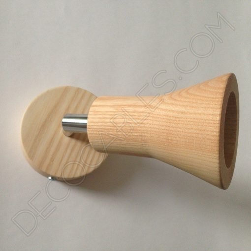 Foco de madera articulado