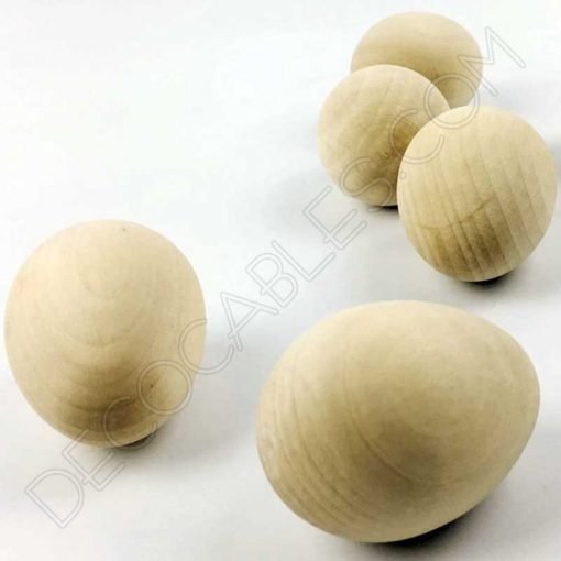 Huevo de madera para cable