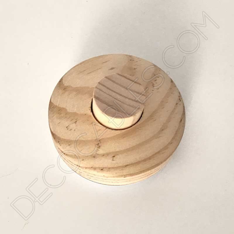 Interruptor de pie de madera Interruptor de pie de madera