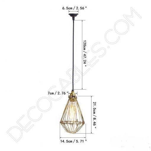 Lampara-colgante-decorativa-modelo-jaula-dorada