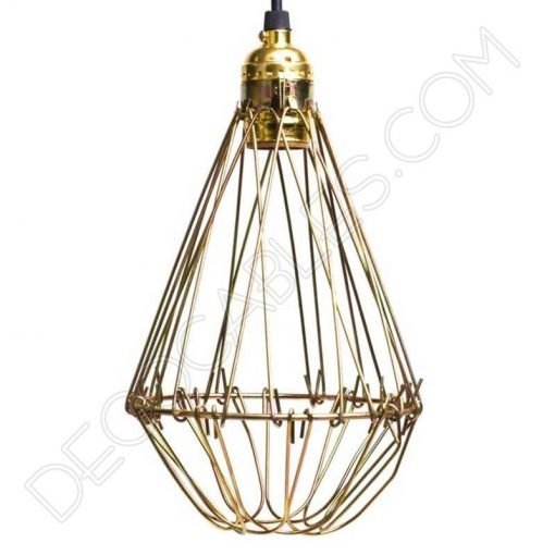 Lampara-colgante-decorativa-modelo-jaula-dorada