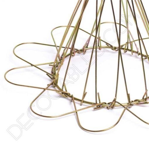 Lampara-colgante-decorativa-modelo-jaula-dorada