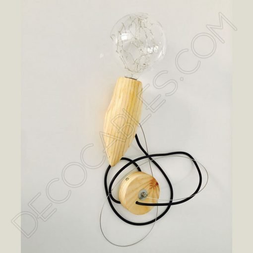 Lámpara Colgante de Madera modelo Abeja 2 Lámpara colgante de madera modelo abeja